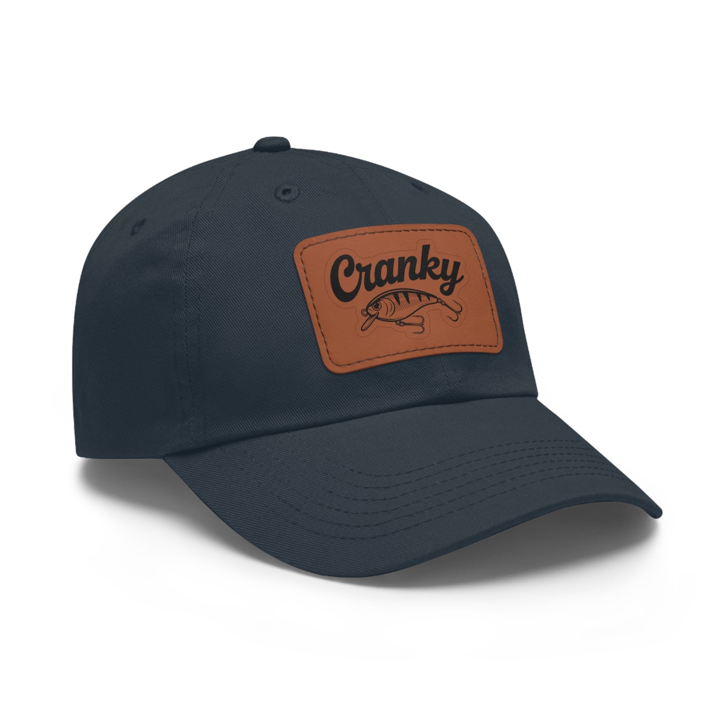 Cranky Fishing Lure Hat | Leather Patch