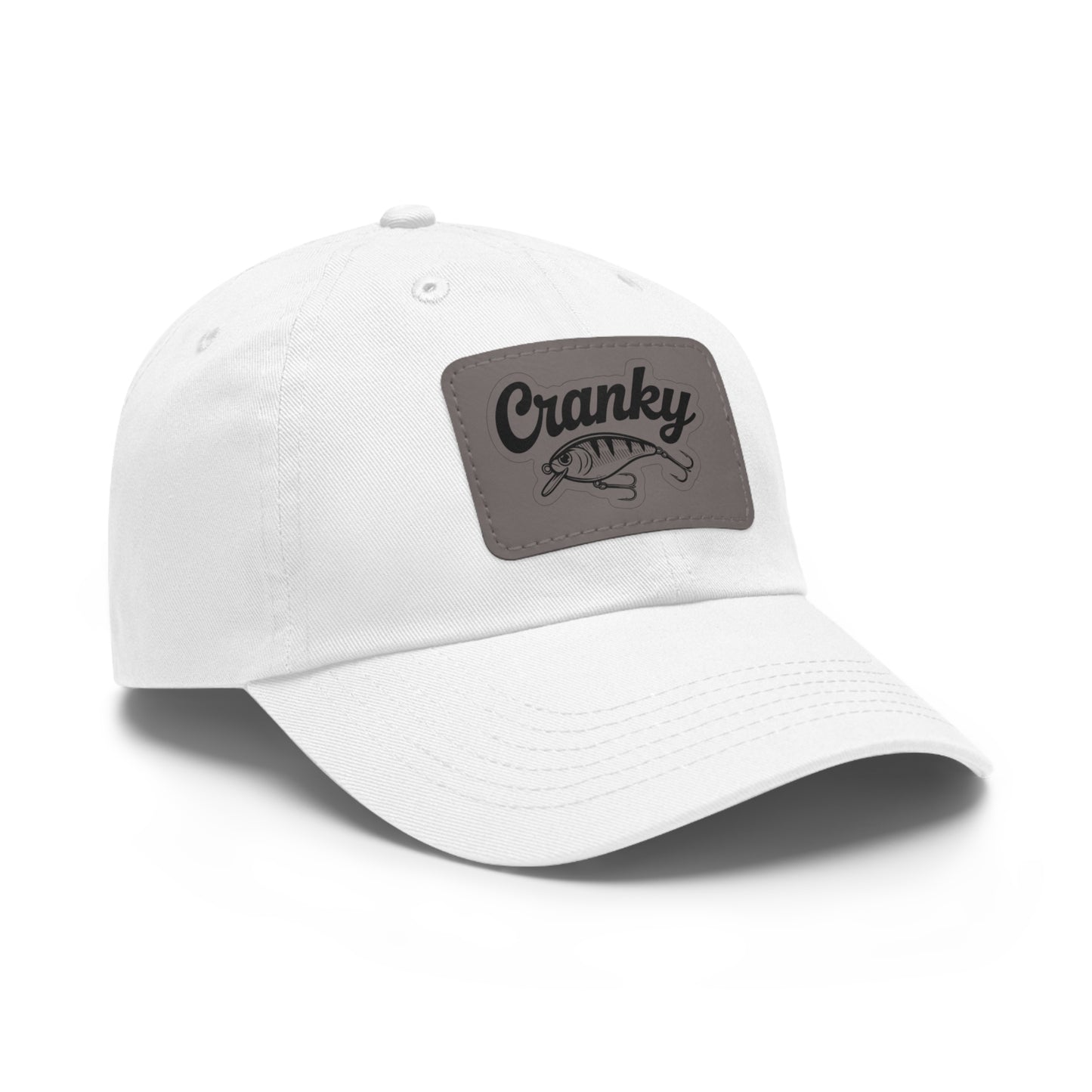 Cranky Fishing Lure Hat | Leather Patch