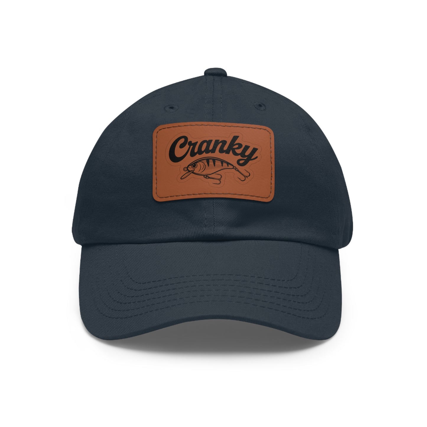 Cranky Fishing Lure Hat | Leather Patch