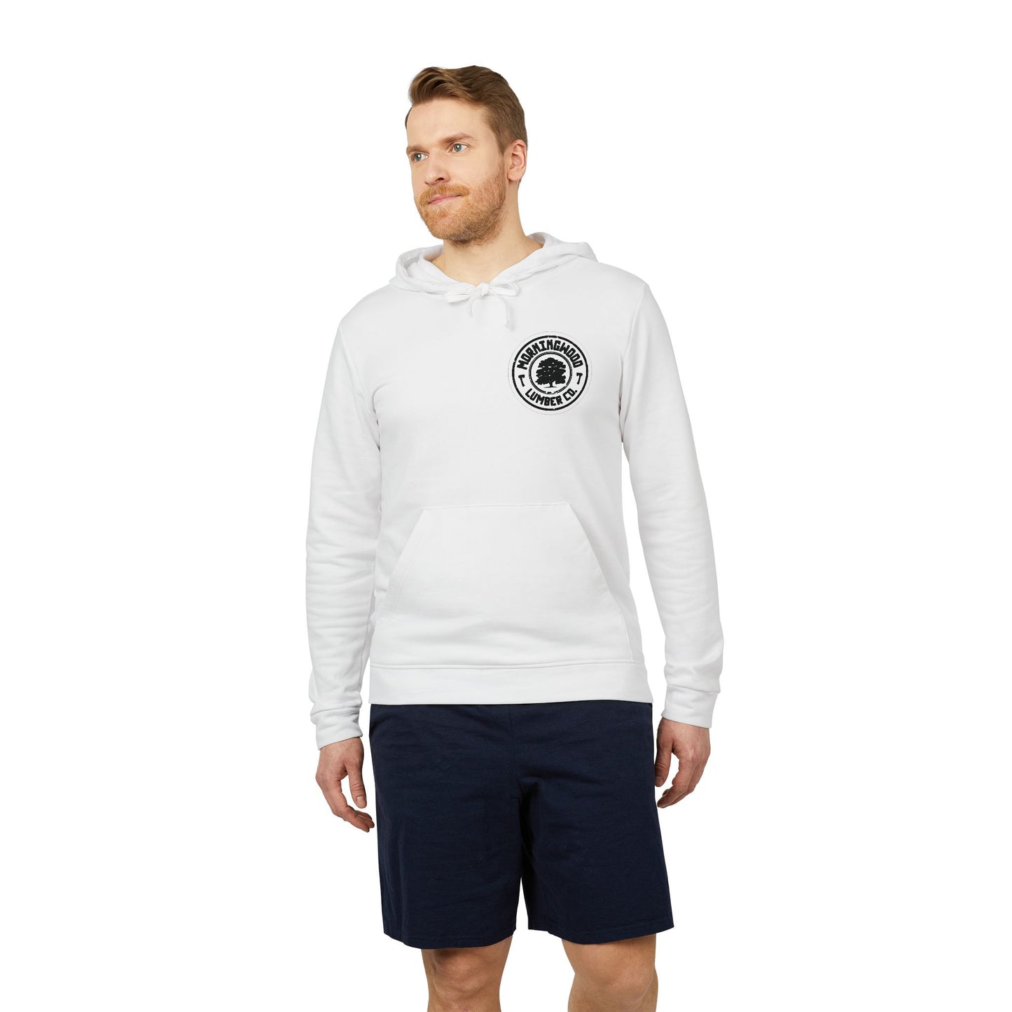 Morning Wood Lumber Company, Funny Sweatshirt, Men Women Pullover, Joke Print Hooded Jacket, Sarcastic