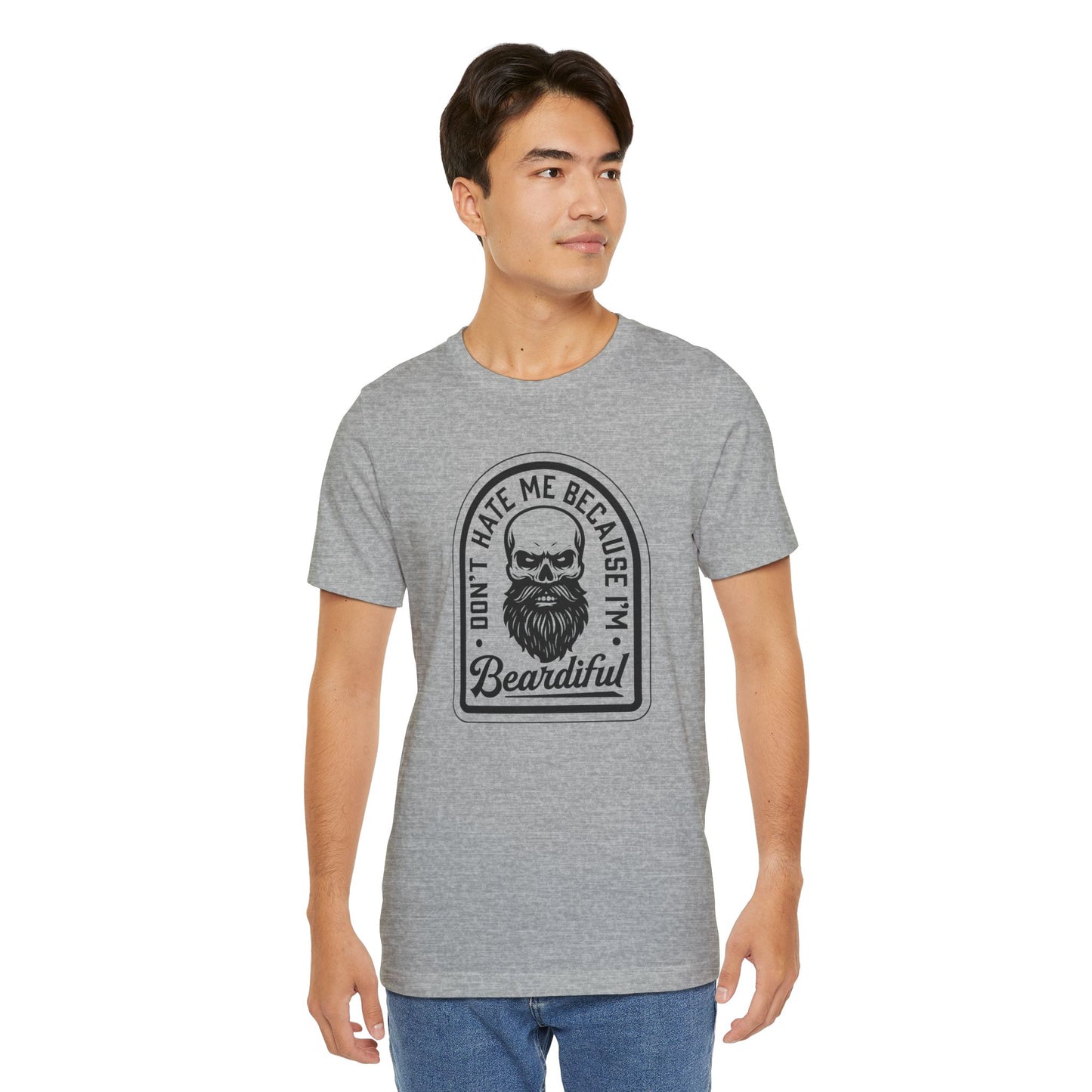 Bearded King Beard Pride T-Shirt | No-Shave November, Barber Shop Vibes
