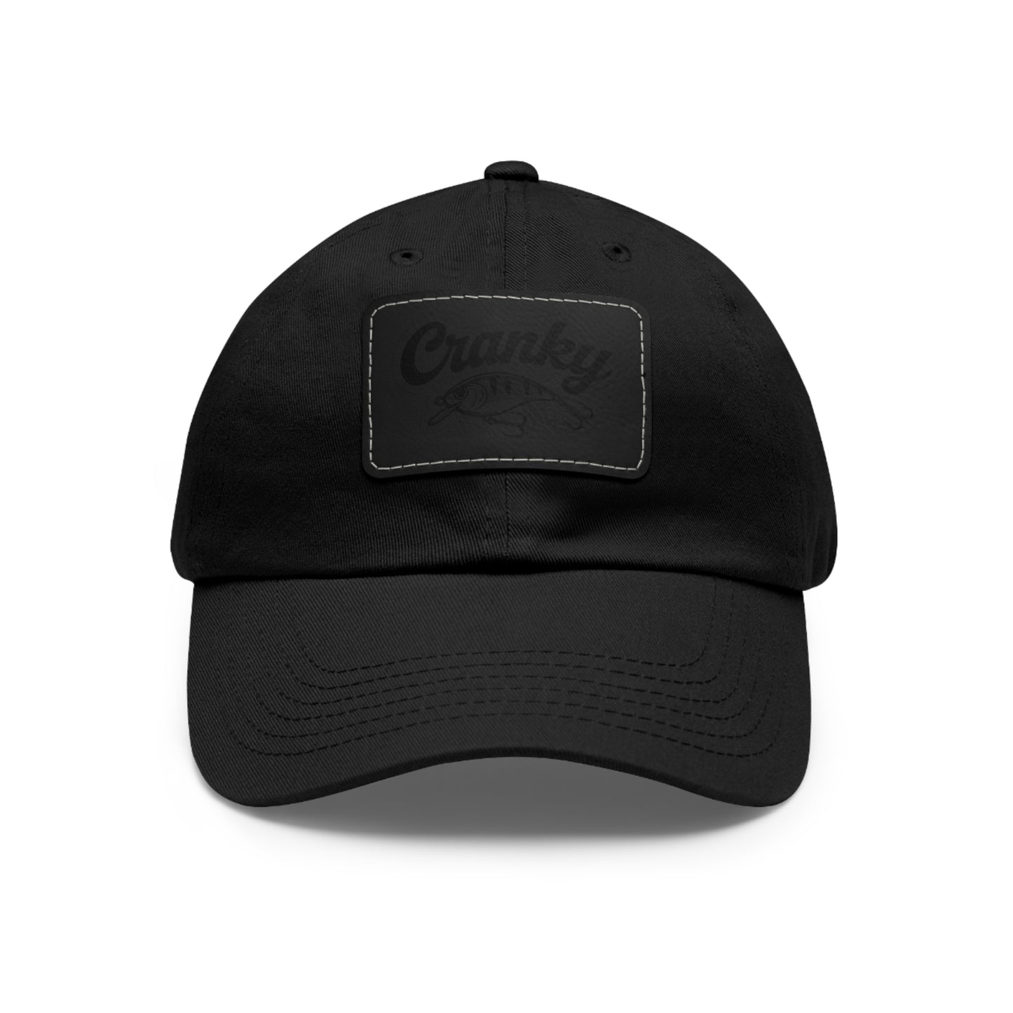 Cranky Fishing Lure Hat | Leather Patch