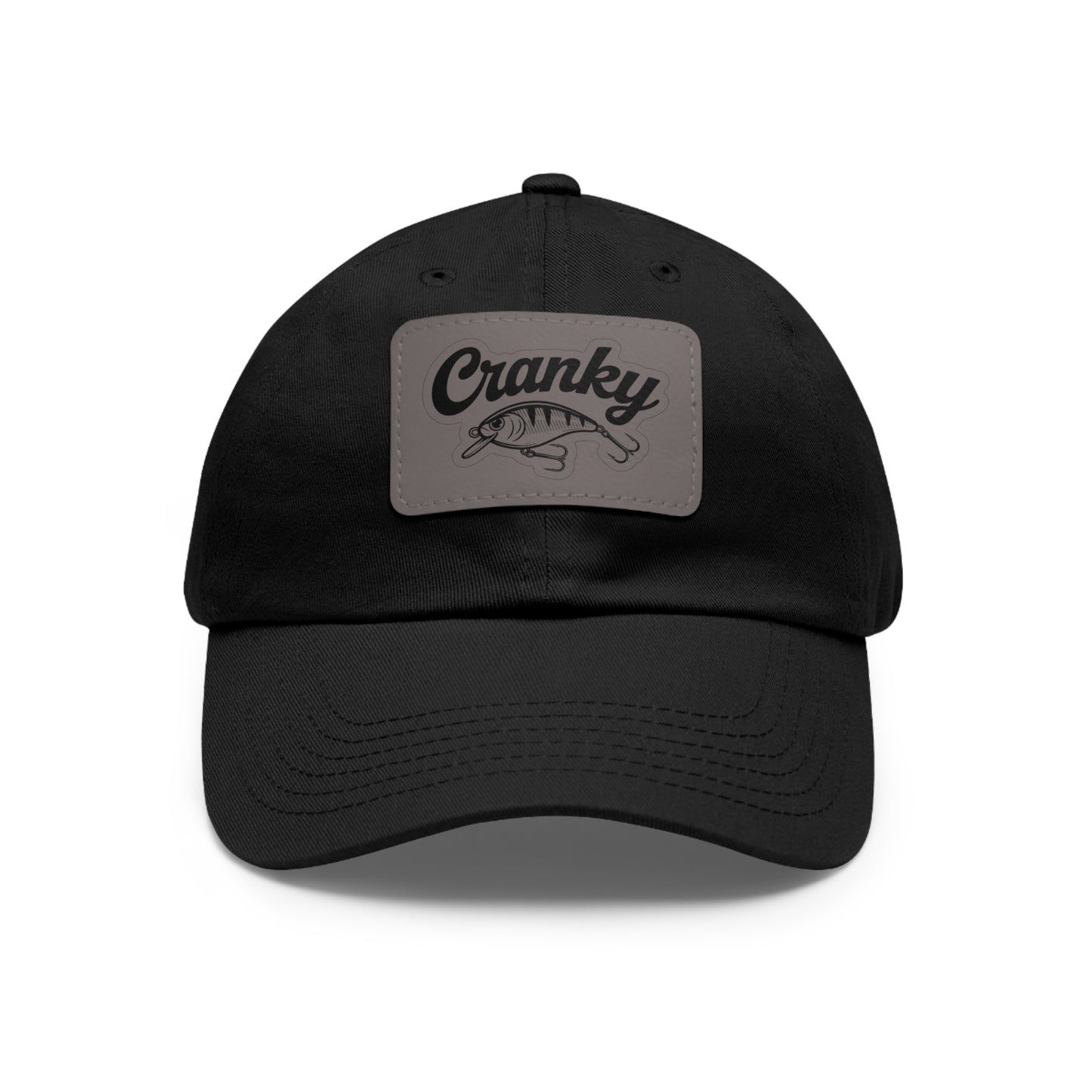 Cranky Fishing Lure Hat | Leather Patch
