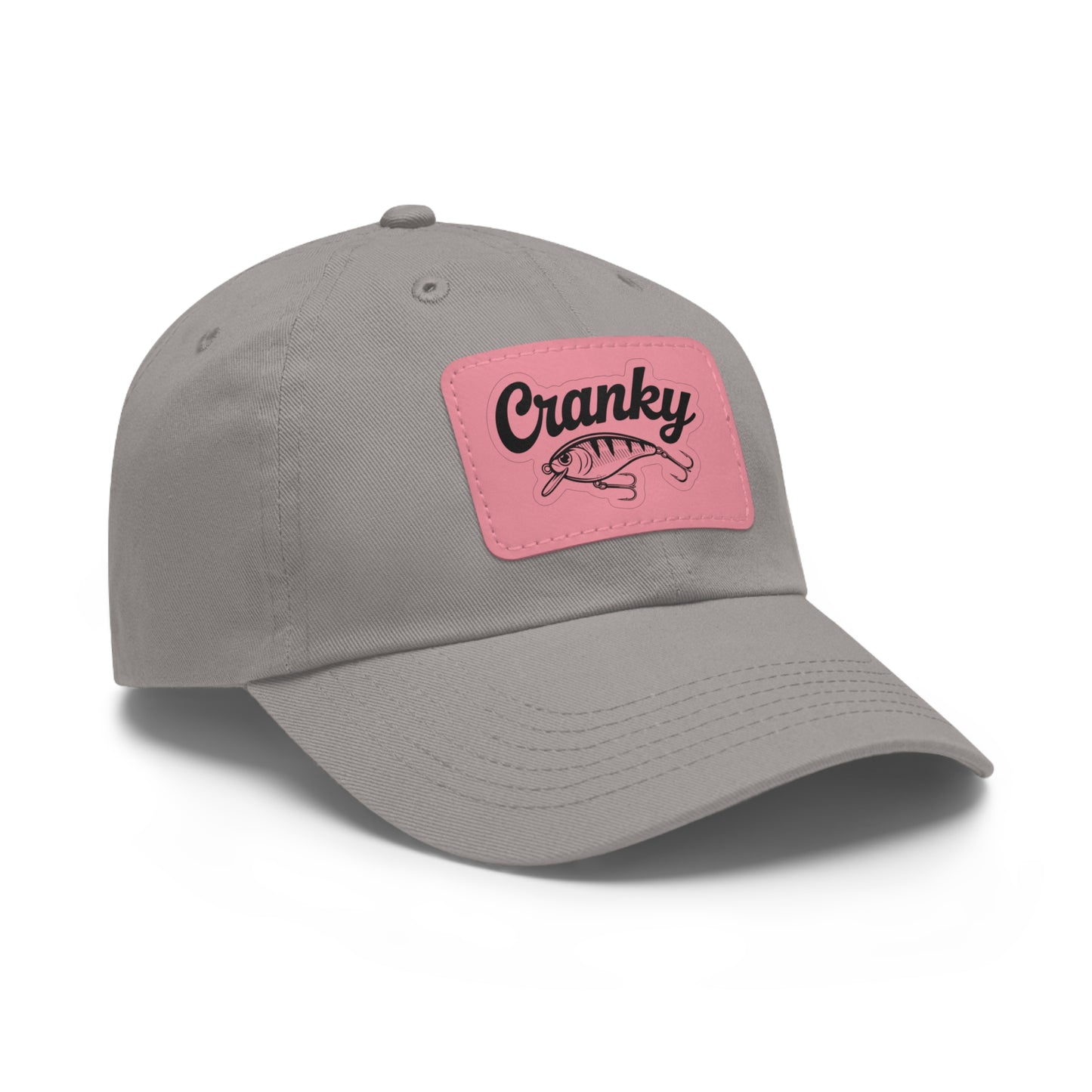 Cranky Fishing Lure Hat | Leather Patch