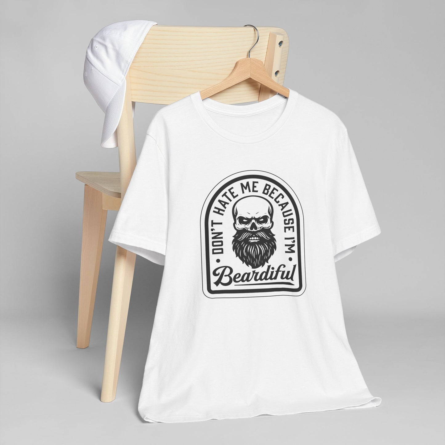Bearded King Beard Pride T-Shirt | No-Shave November, Barber Shop Vibes