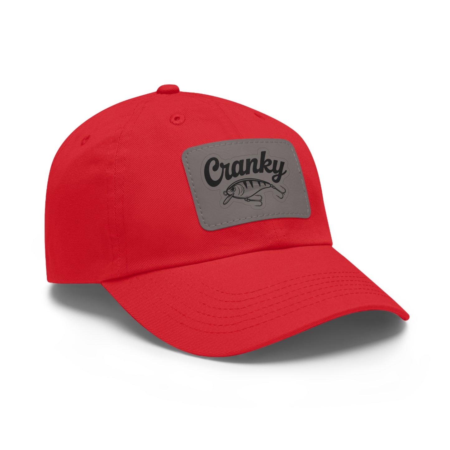 Cranky Fishing Lure Hat | Leather Patch