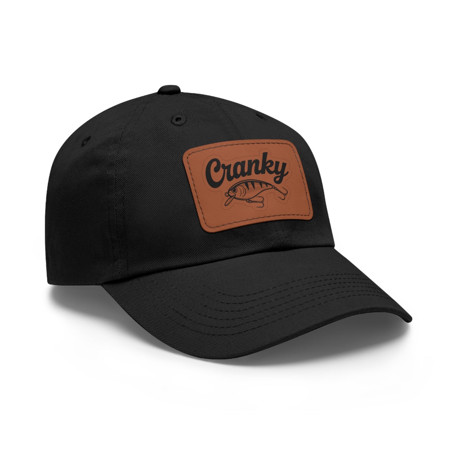 Cranky Fishing Lure Hat | Leather Patch