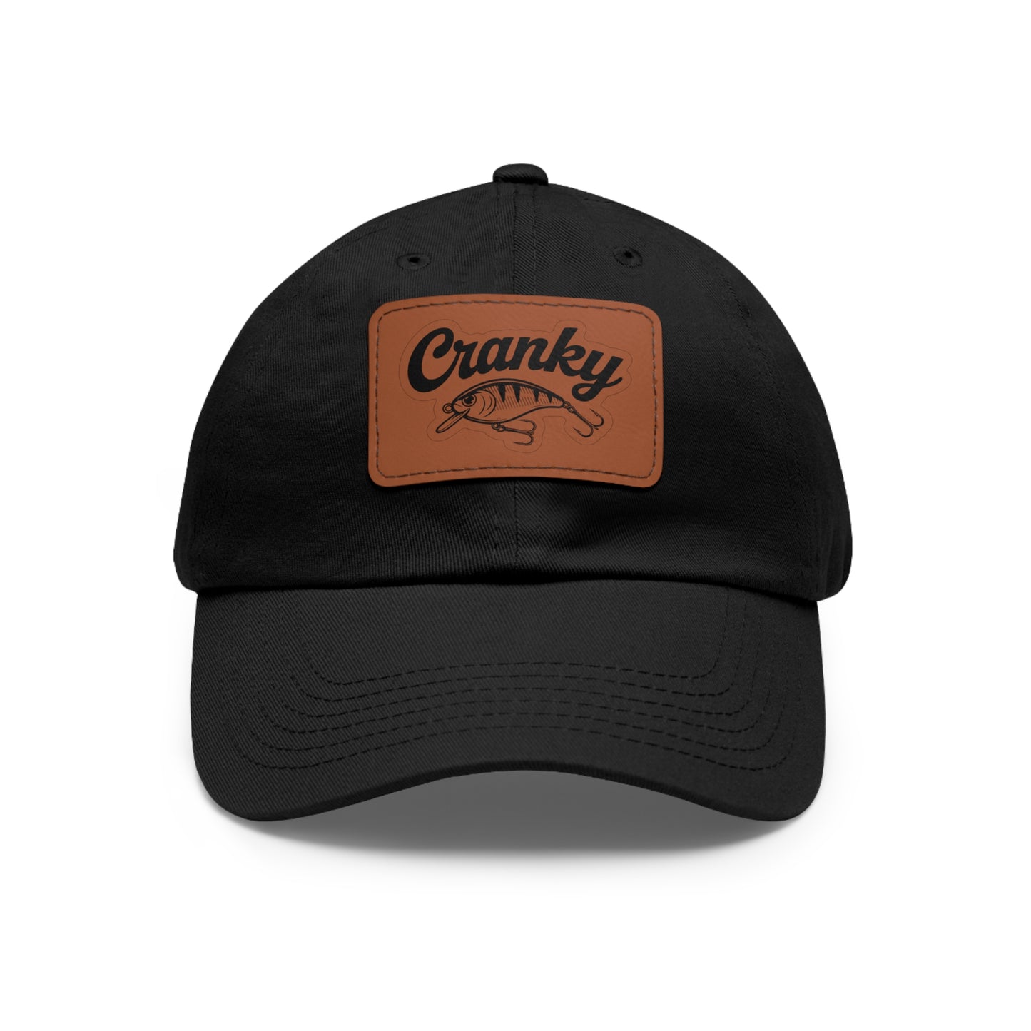 Cranky Fishing Lure Hat | Leather Patch