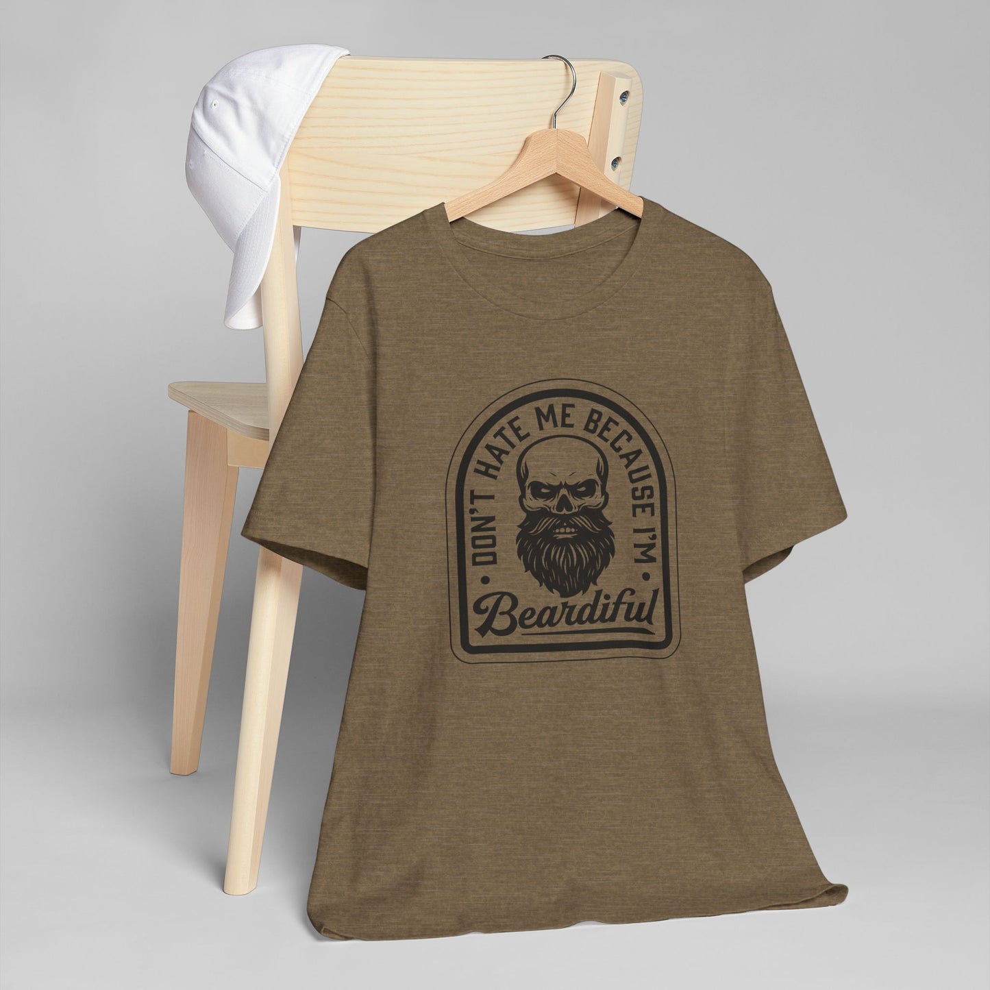 Bearded King Beard Pride T-Shirt | No-Shave November, Barber Shop Vibes