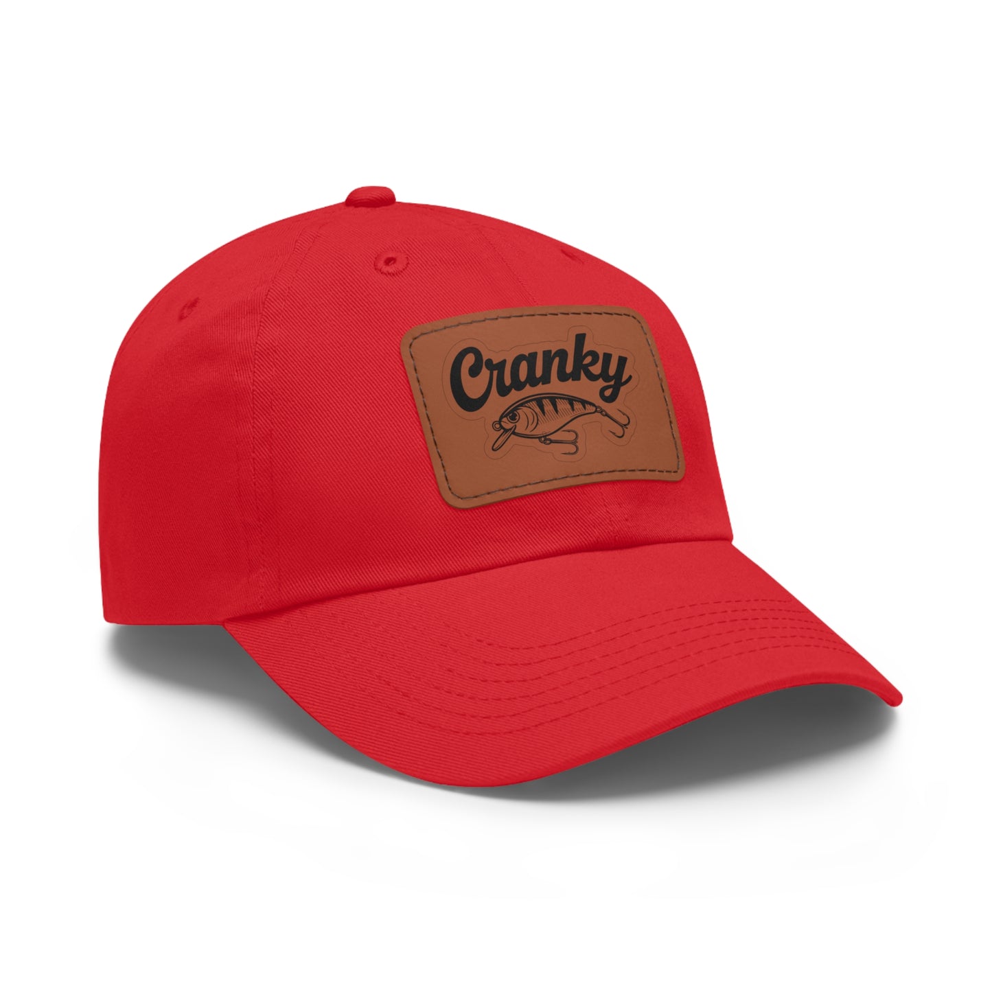 Cranky Fishing Lure Hat | Leather Patch