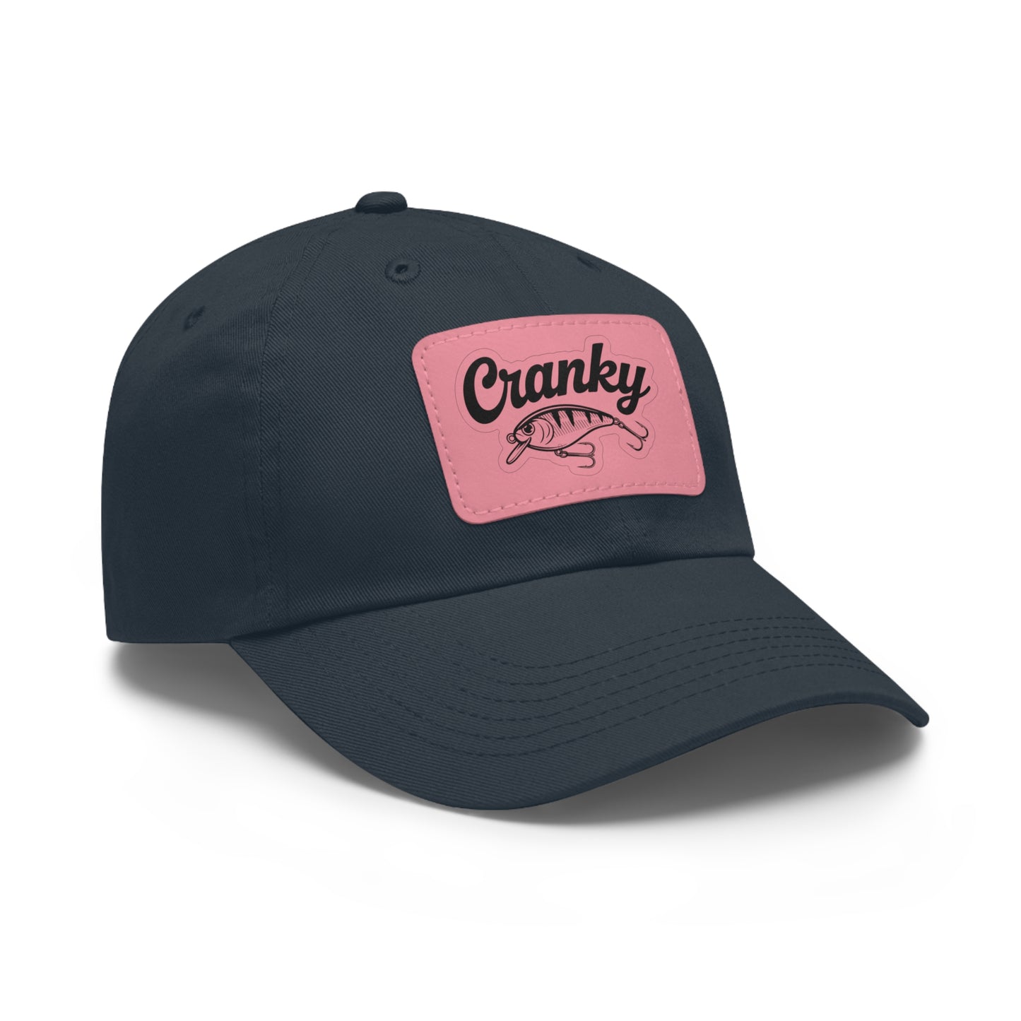 Cranky Fishing Lure Hat | Leather Patch