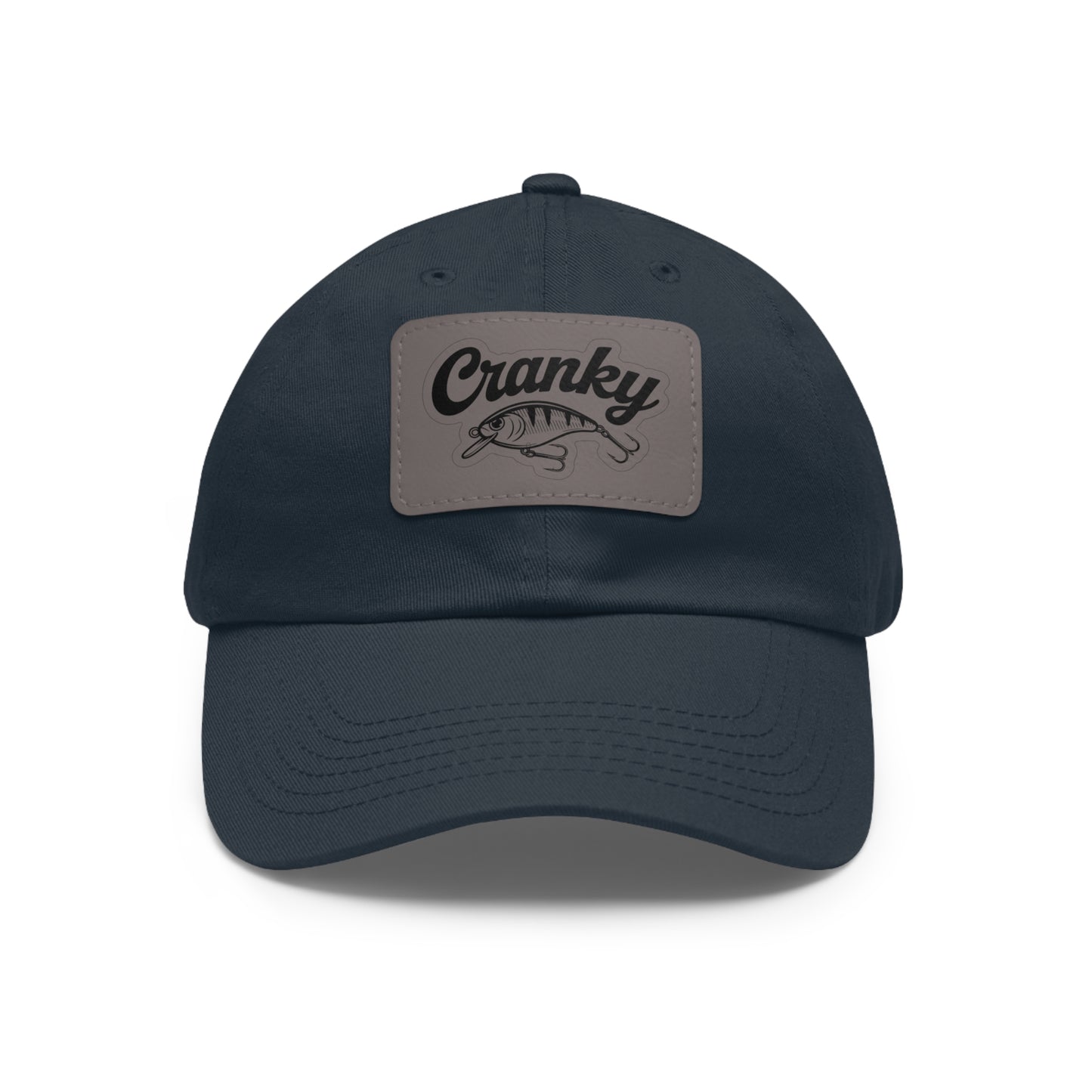 Cranky Fishing Lure Hat | Leather Patch