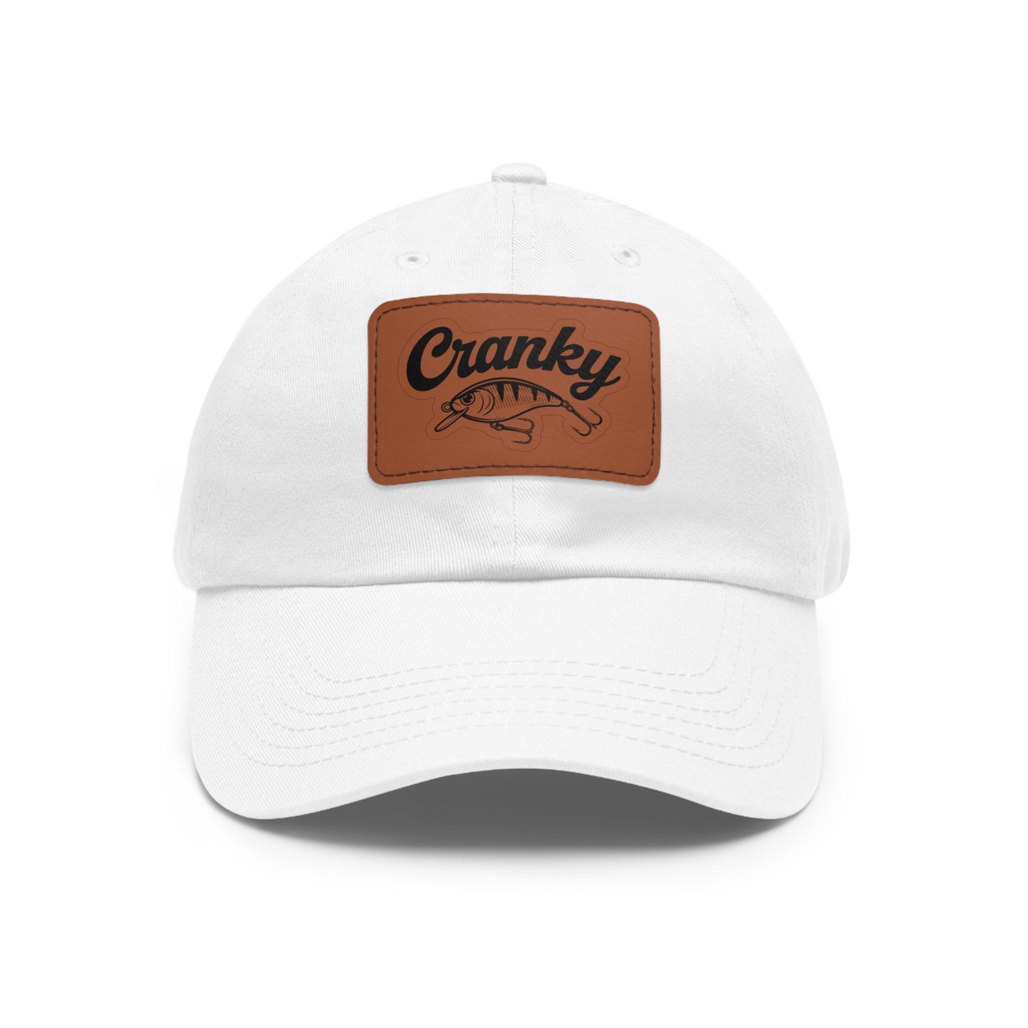 Cranky Fishing Lure Hat | Leather Patch