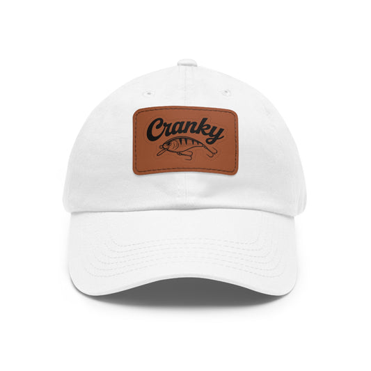 Cranky Fishing Lure Hat | Leather Patch