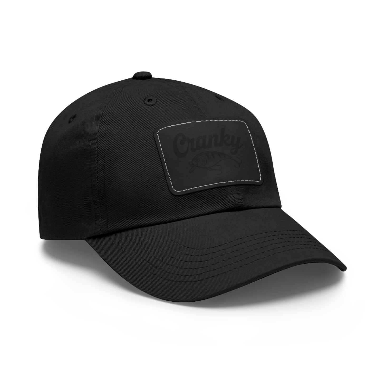 Cranky Fishing Lure Hat | Leather Patch