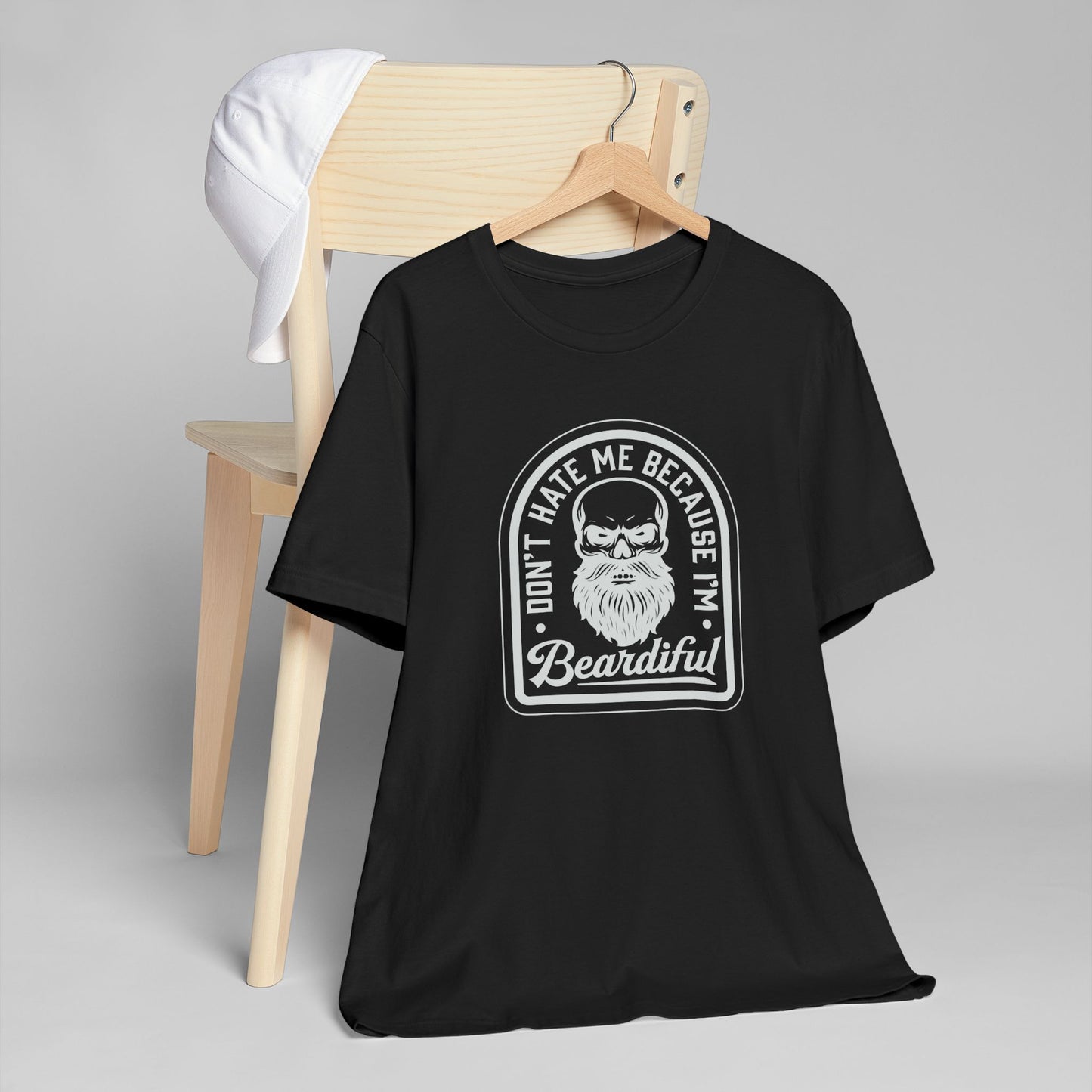 Bearded King Beard Pride T-Shirt | No-Shave November, Barber Shop Vibes
