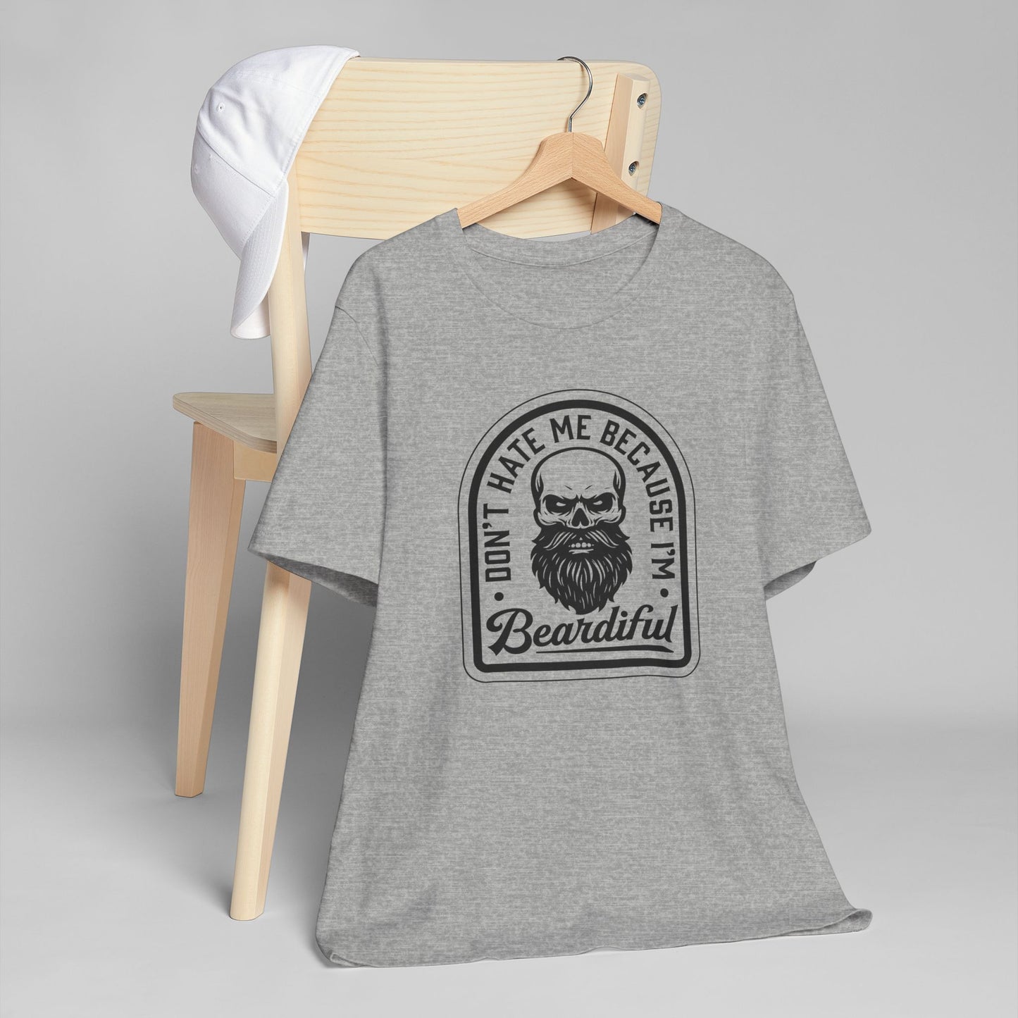 Bearded King Beard Pride T-Shirt | No-Shave November, Barber Shop Vibes