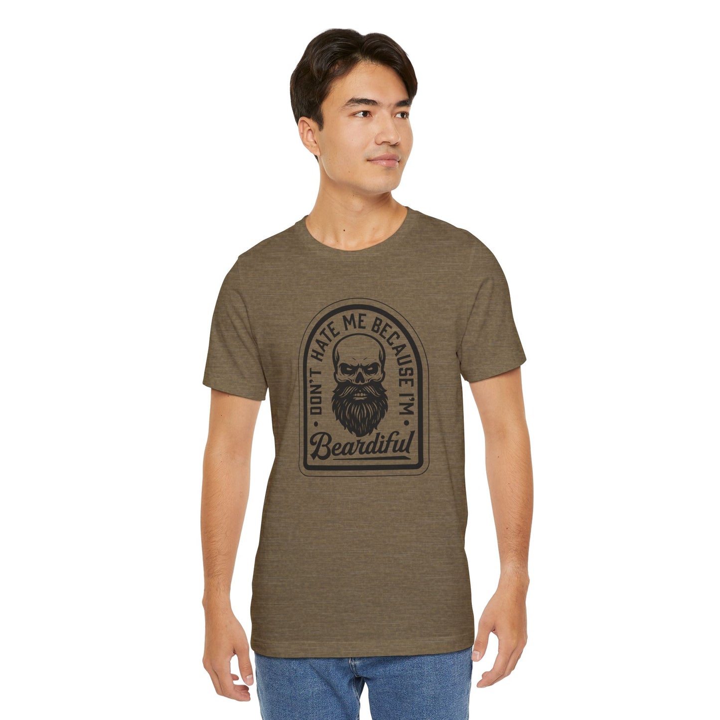 Bearded King Beard Pride T-Shirt | No-Shave November, Barber Shop Vibes
