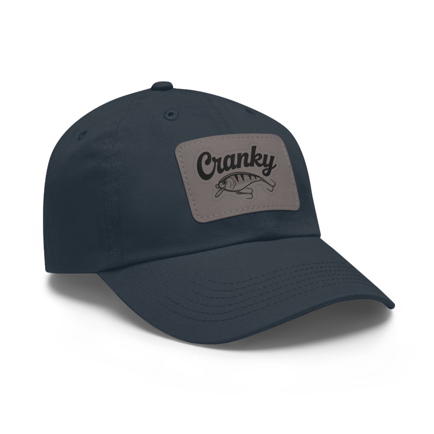 Cranky Fishing Lure Hat | Leather Patch