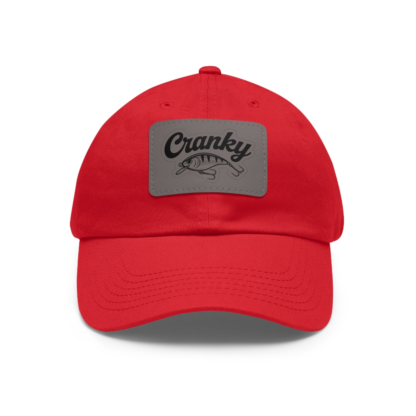 Cranky Fishing Lure Hat | Leather Patch