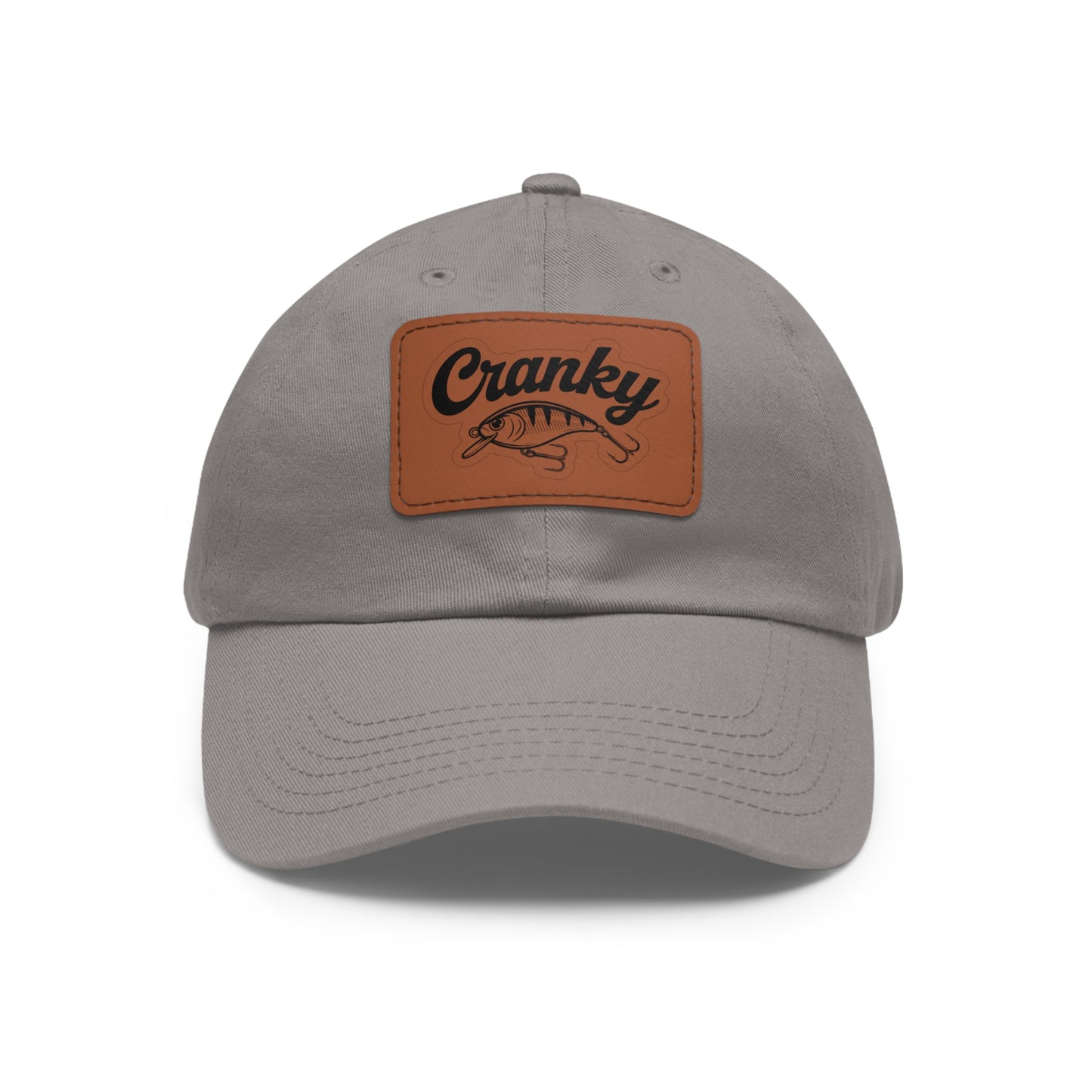 Cranky Fishing Lure Hat | Leather Patch
