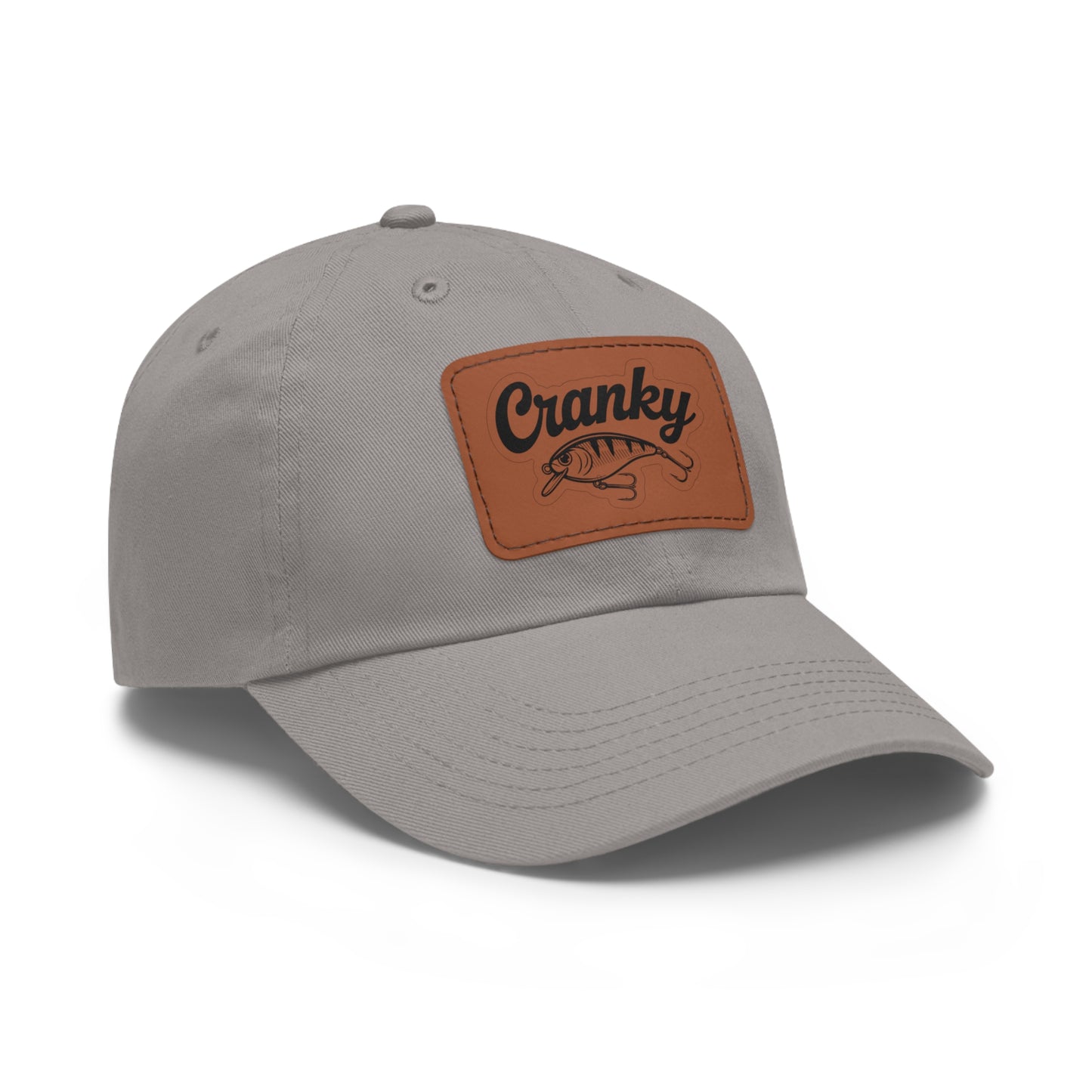 Cranky Fishing Lure Hat | Leather Patch