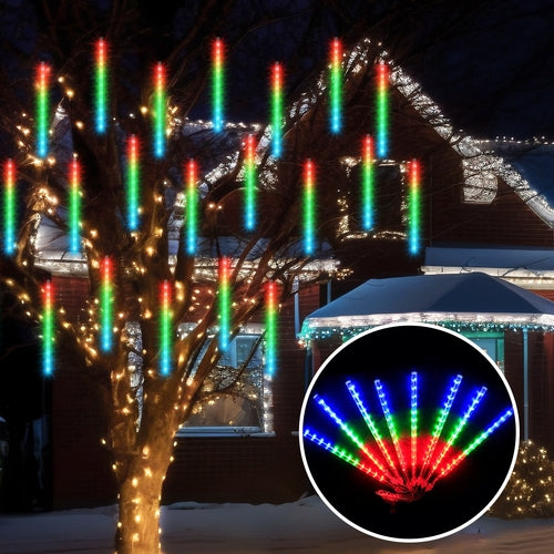 Plug in Fairy String Lights LED Decoration Icicle Lights Outdoor